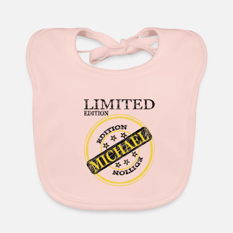 Je m’appelle Michael mon nom est Michael Gift Bavoir bio Bébé