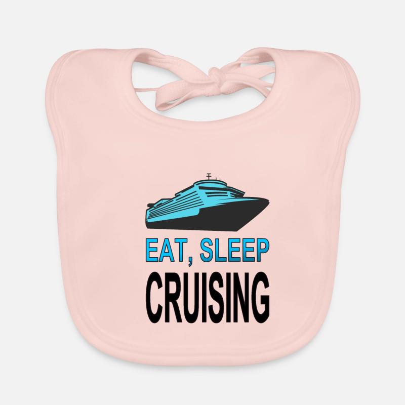 Kreuzfahrtschiff Urlauber Kreuzfahrt Geschenkidee Baby Bio-Lätzchen