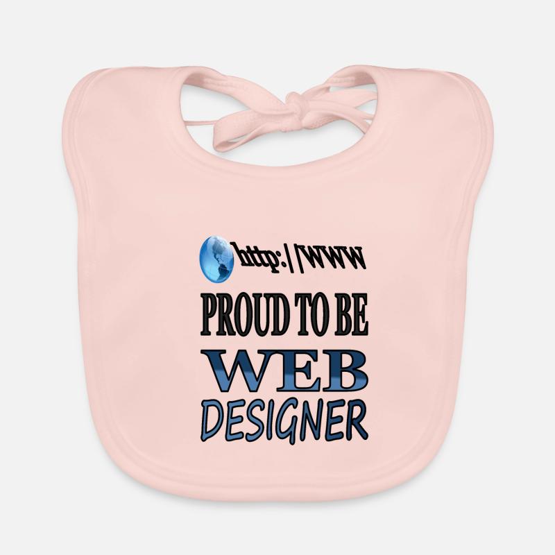 I'm a web designer, internet, web developer Organic Baby Bibs