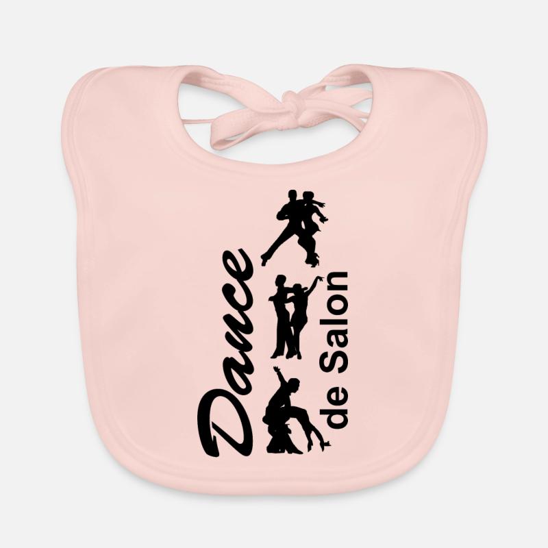 DANSE de SALON Bavoir bio Bébé