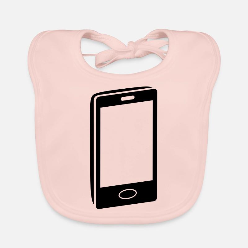 Handy symbol Baby Bio-Lätzchen