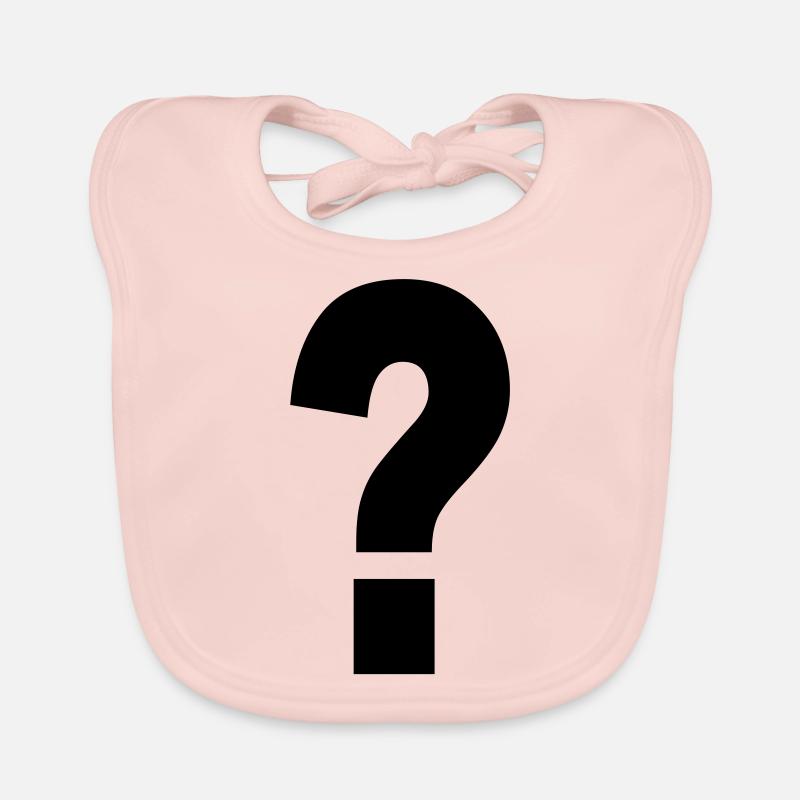 question mark Organic Baby Bibs