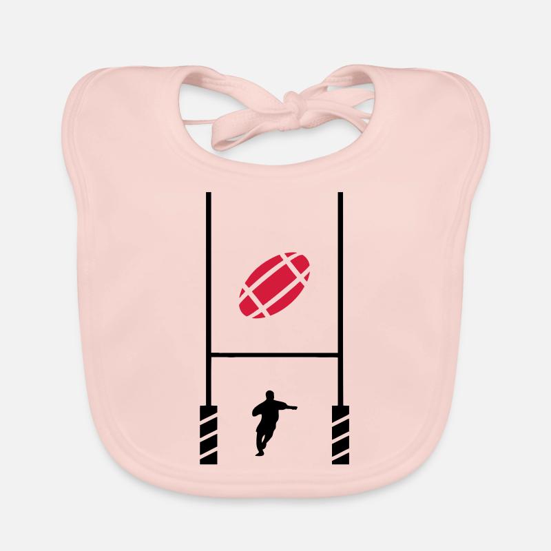 Rugby-Test 2 Baby Bio-Lätzchen
