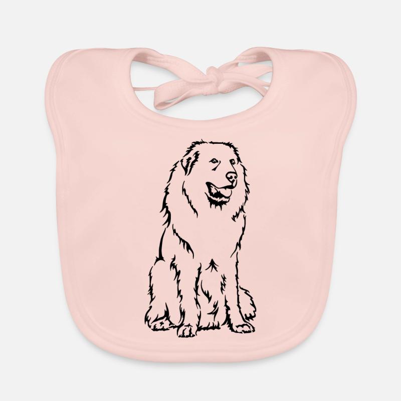 Great Pyrenees Organic Baby Bibs