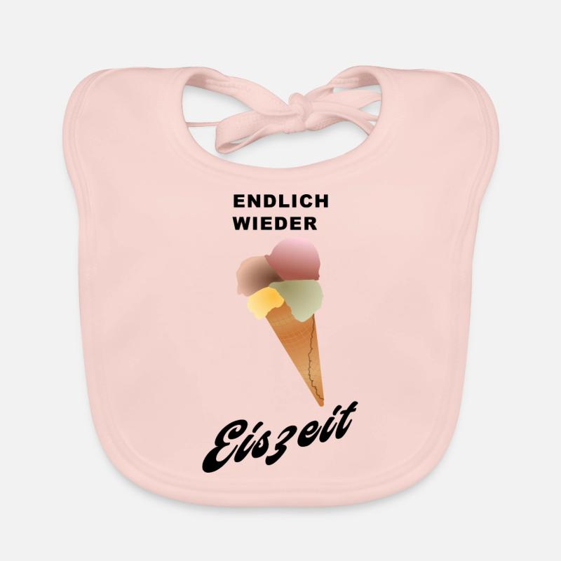 endlich wieder EISZEIT Baby Bio-Lätzchen