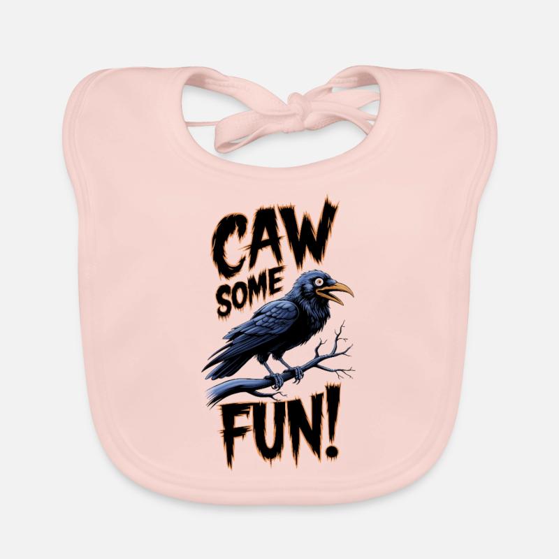 Caw-some Style Organic Baby Bibs