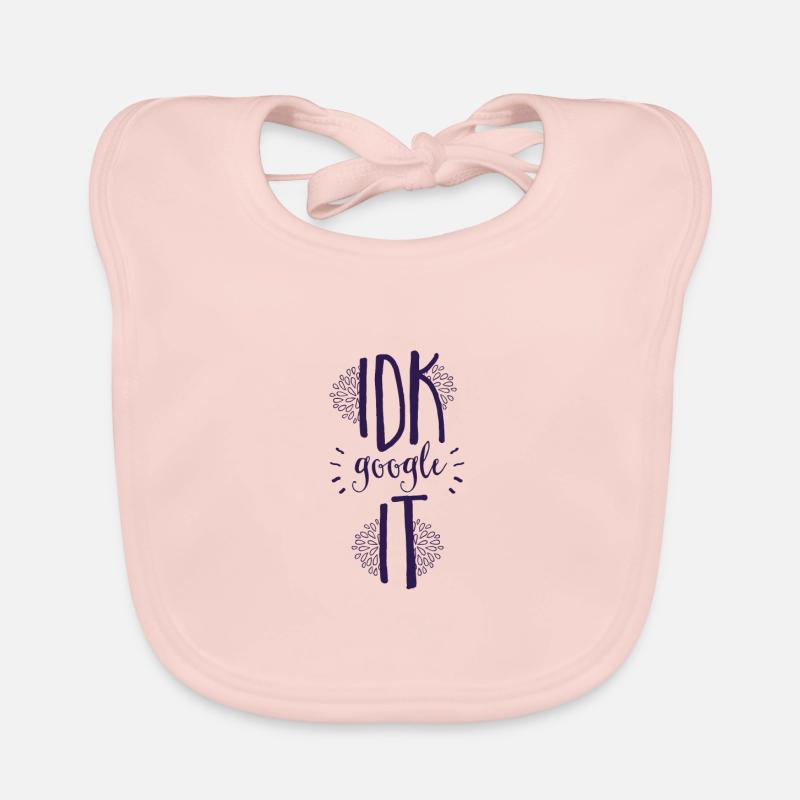 Demander une idée de cadeau de lettrage Google google it Bavoir bio Bébé