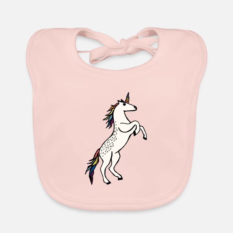 Licorne sauvage Bavoir bio Bébé