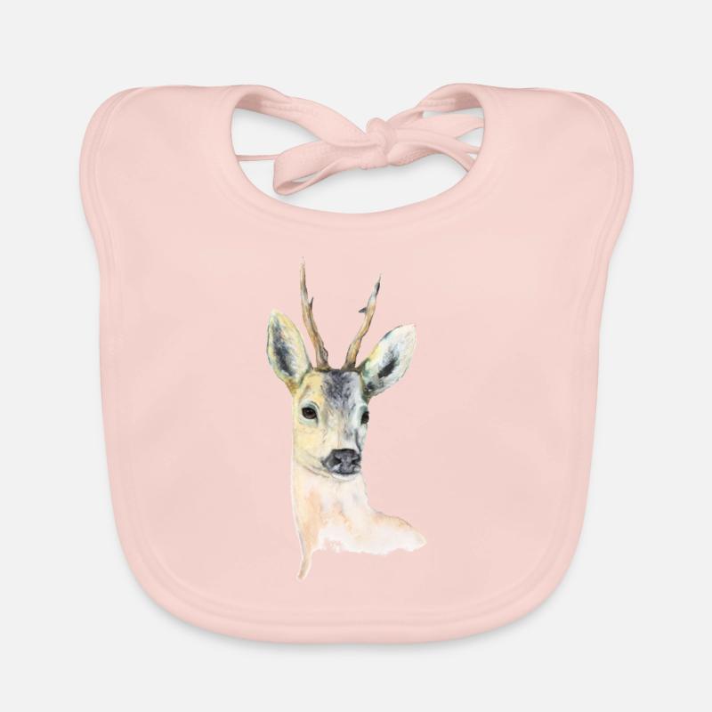 Deer 1.0 Bavoir bio Bébé