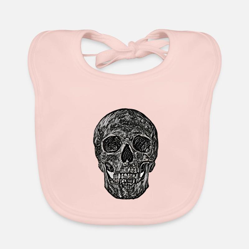 Dark Skull Baby Bio-Lätzchen
