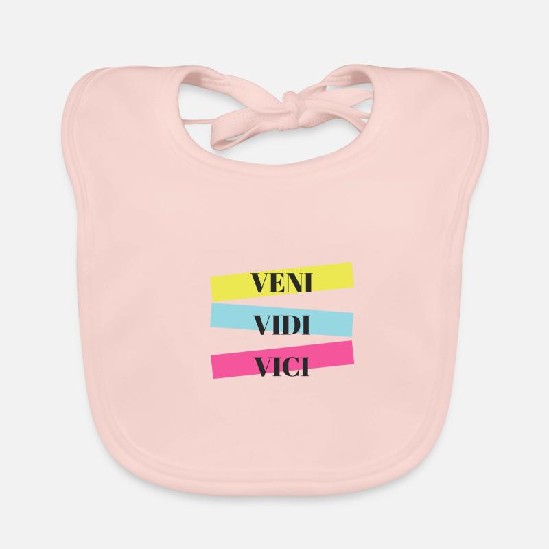 Veni Vidi Vici Organic Baby Bibs