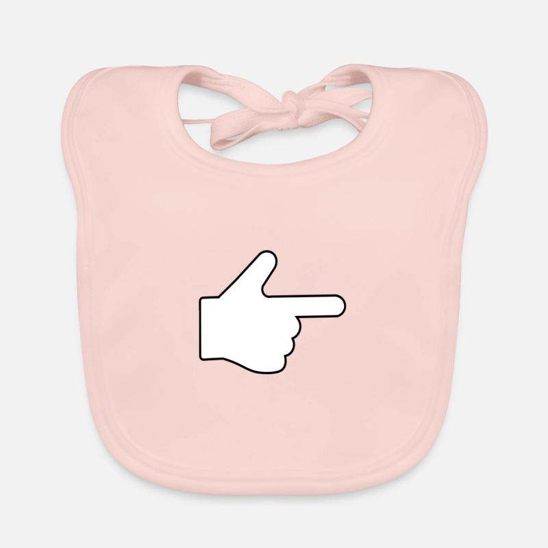 Finger right Organic Baby Bibs