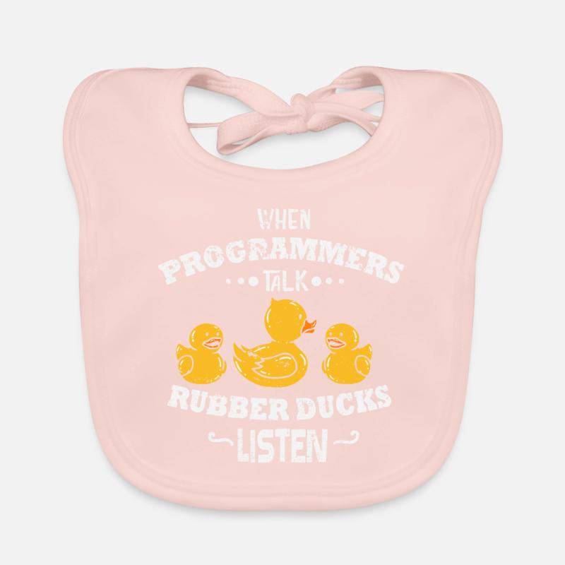 Quand les programmeurs parlent, les autres doivent écouter Bavoir bio Bébé