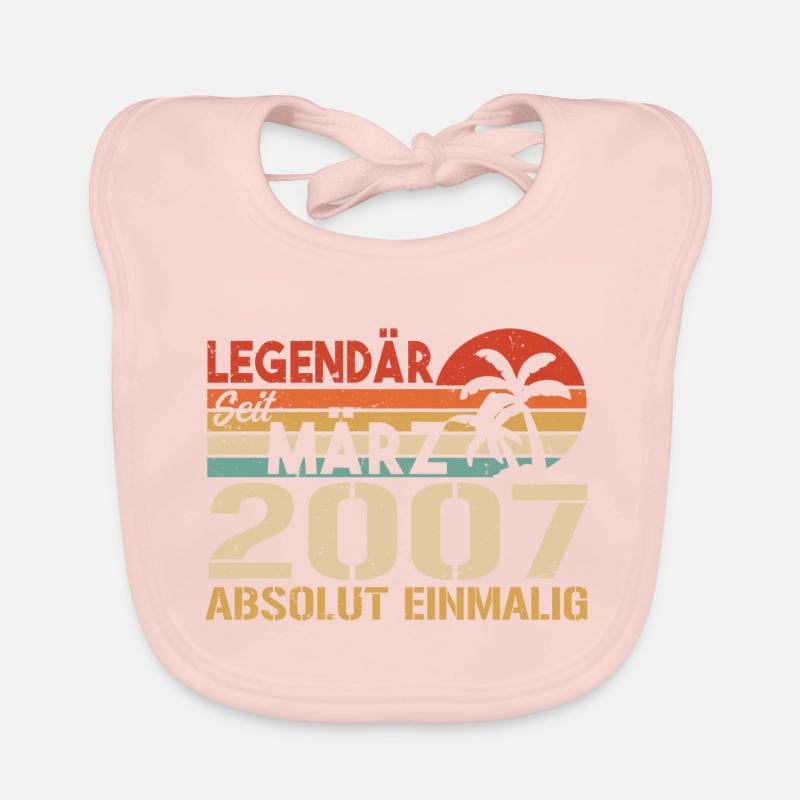 Légendaire depuis mars 2007 - absolument unique Bavoir bio Bébé