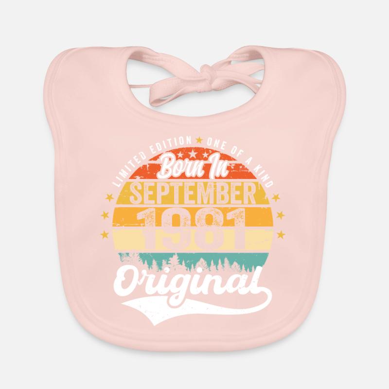 September 1981 Jubilee 1981 September Organic Baby Bibs