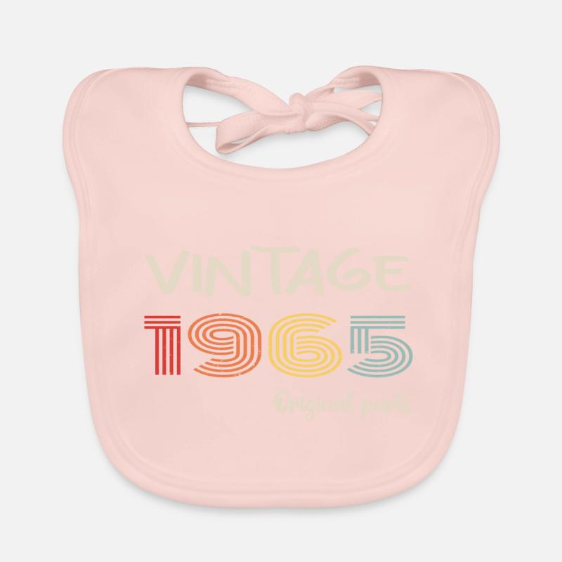 Original 1965 Vintage | Geburtstagsgeschenk 1965 Baby Bio-Lätzchen