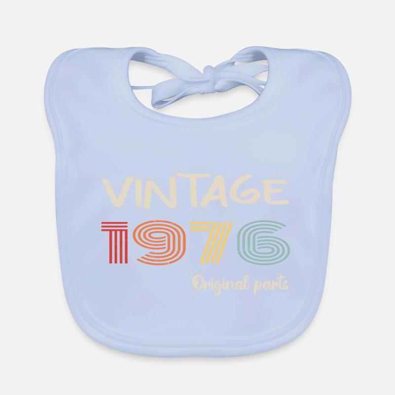 Original 1976 Vintage | Geburtstagsgeschenk 1976 Baby Bio-Lätzchen