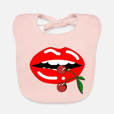 Bouche de cerise Bavoir bio Bébé