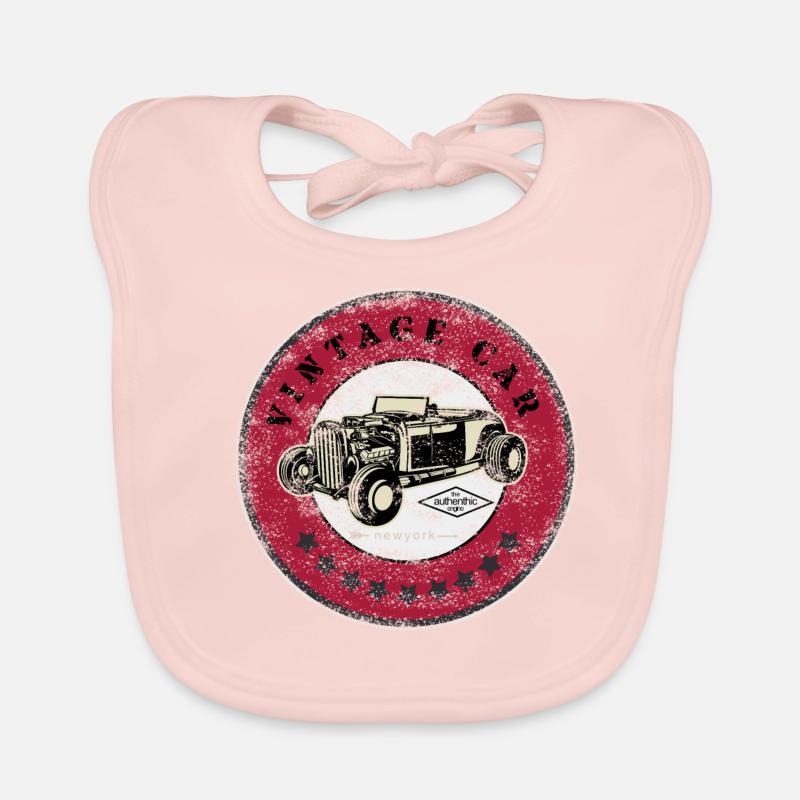 Voiture Oldtimer Bavoir bio Bébé