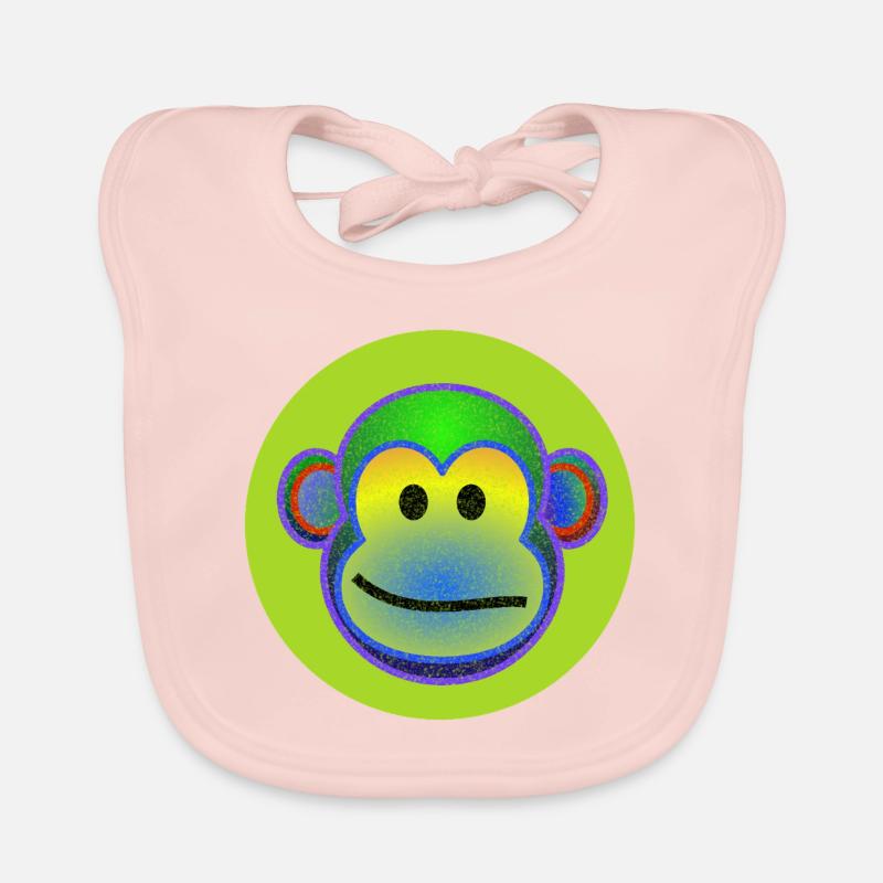 Funky monkey Organic Baby Bibs