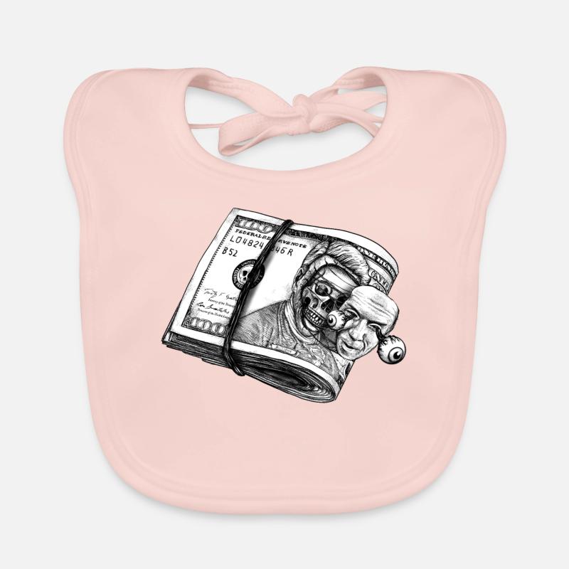 Dollar face off Organic Baby Bibs