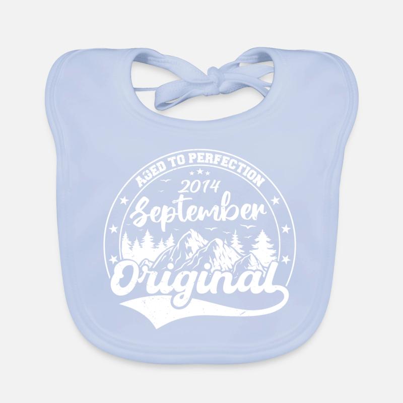 Legendary since September 2014 Birthday Gift Organic Baby Bibs