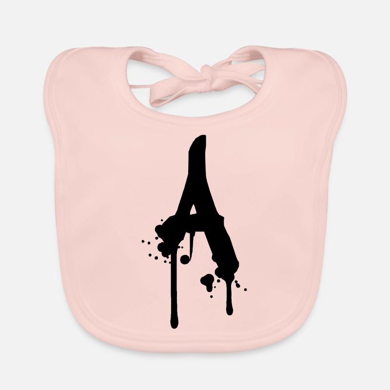 Un graffiti gouttes Farbklex spray Bavoir bio Bébé