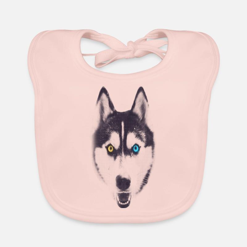 HUSKY Organic Baby Bibs