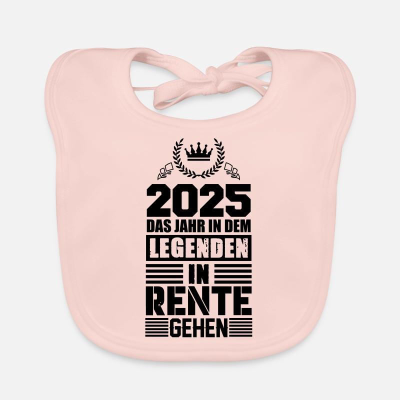 rente 2025 legenden Baby Bio-Lätzchen
