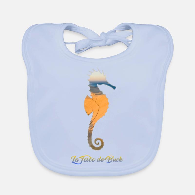 Der Seepferdchen-Test Baby Bio-Lätzchen