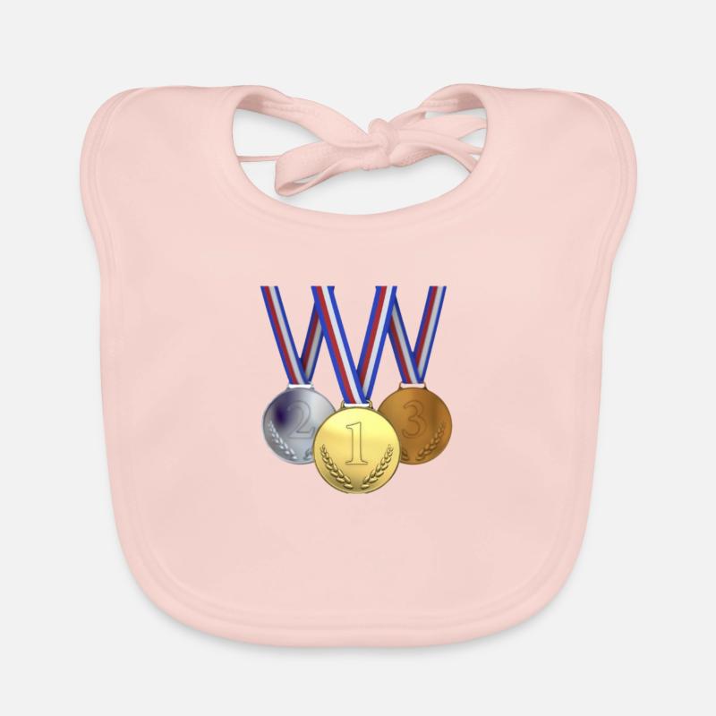 Medaille Baby Bio-Lätzchen