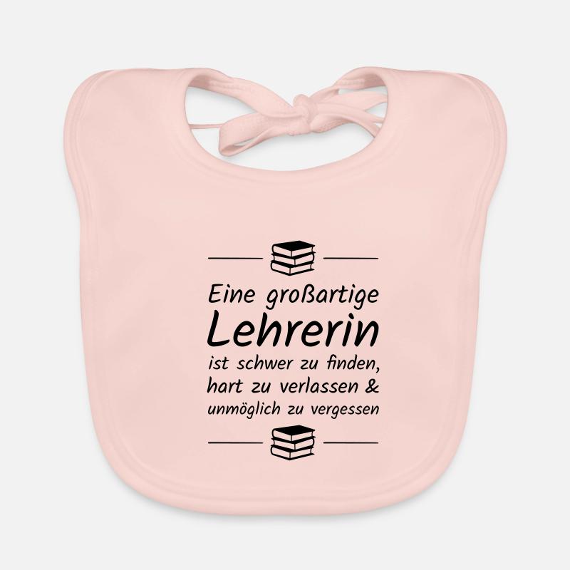 Il est difficile de trouver une grande enseignante Bavoir bio Bébé