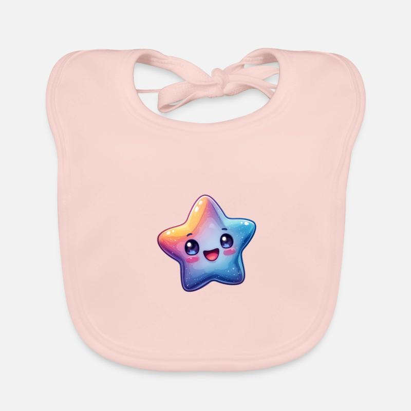 Stjerne Hagesmække af økologisk bomuld