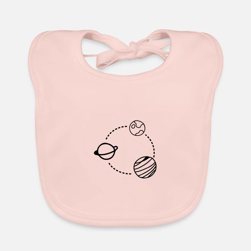 Planeten Baby Bio-Lätzchen