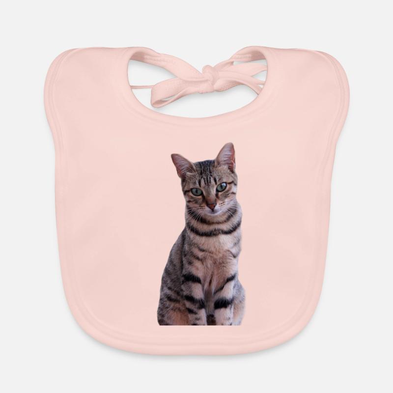 Cat Kitten Organic Baby Bibs