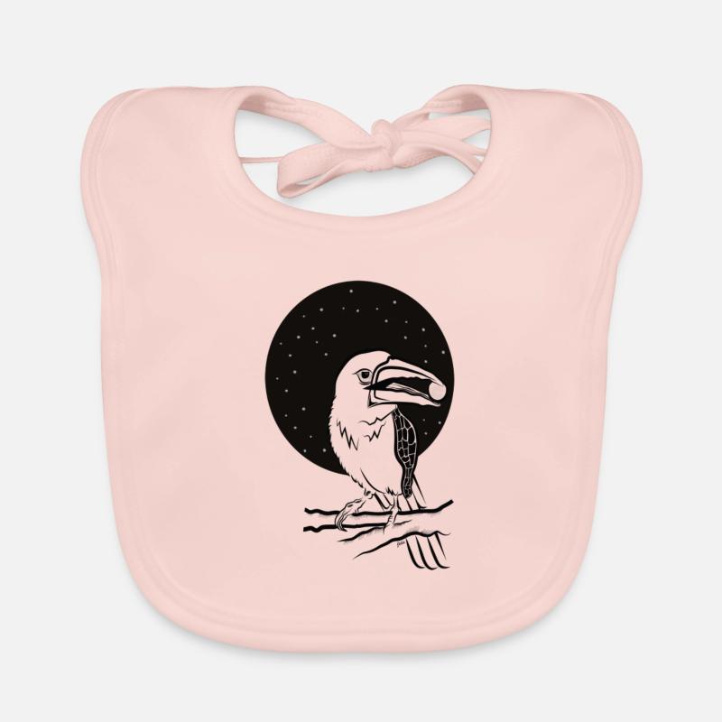 TUCAN AMAZON Bavoir bio Bébé