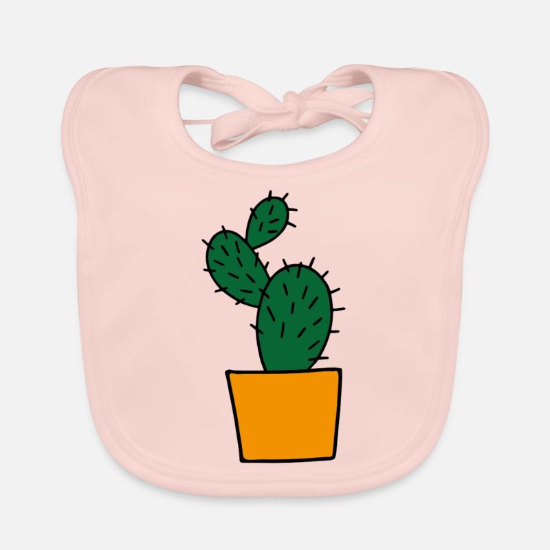 Cactus Bavoir bio Bébé