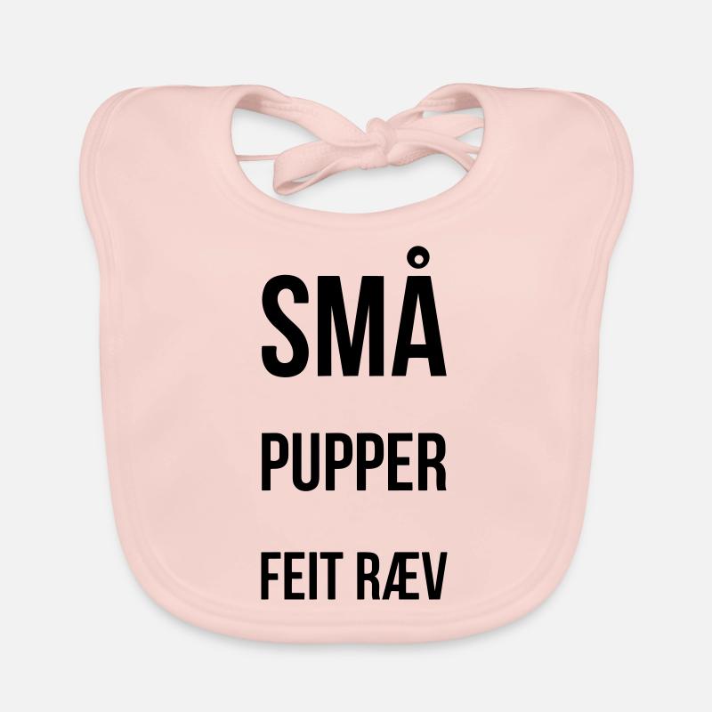 Small tits fat ass Organic Baby Bibs