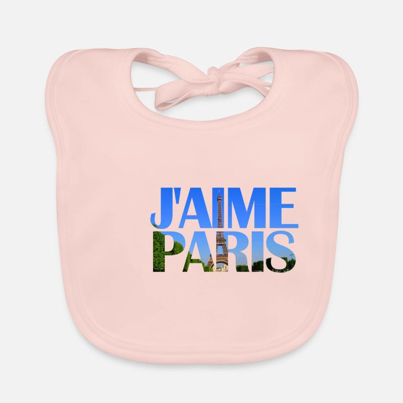 J’aime Paris Bavoir bio Bébé