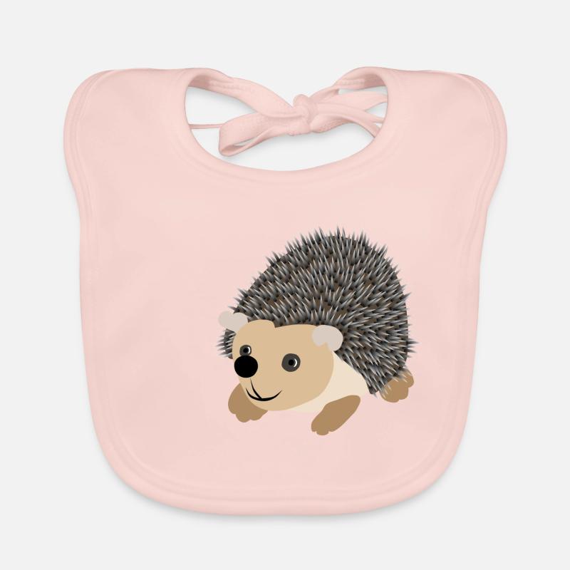 Doux hérisson Bavoir bio Bébé