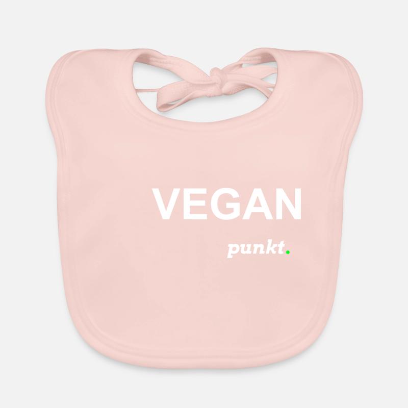 Vegan... Point de déclaration shirt Bavoir bio Bébé