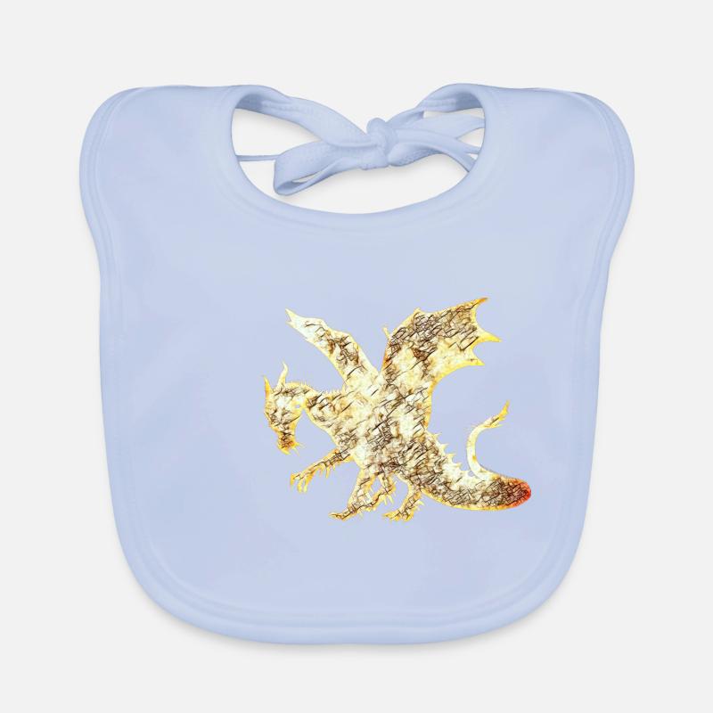 Drache Baby Bio-Lätzchen