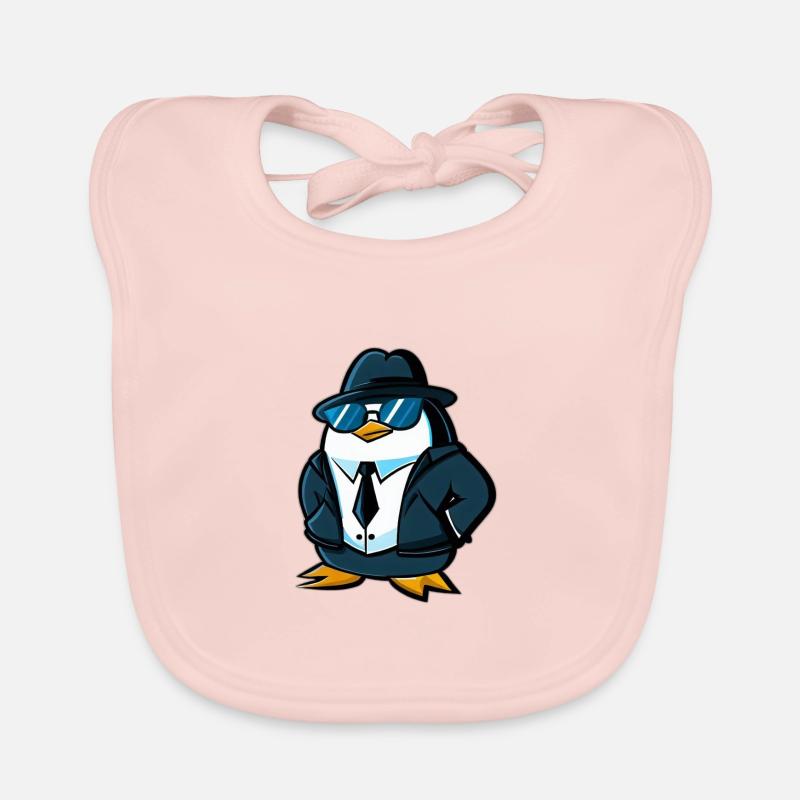 Pinguin Baby Bio-Lätzchen
