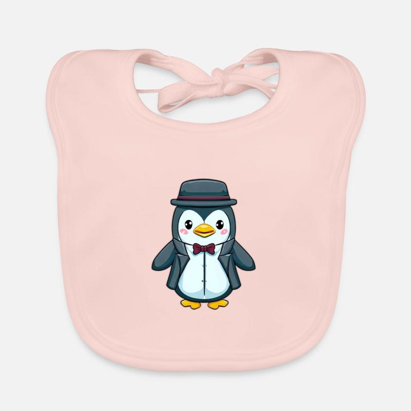 Pinguin Baby Bio-Lätzchen