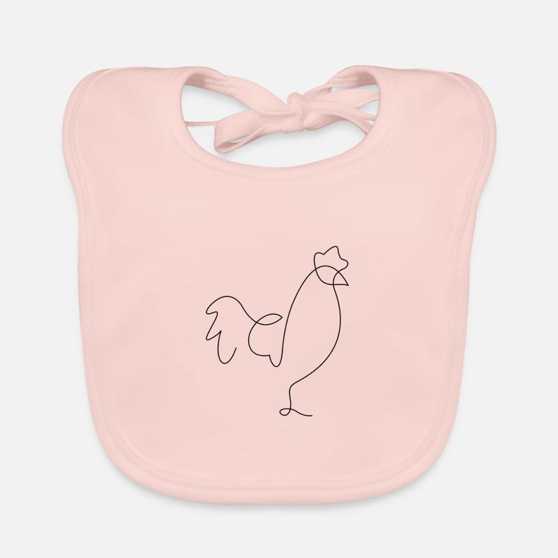 Rooster Organic Baby Bibs
