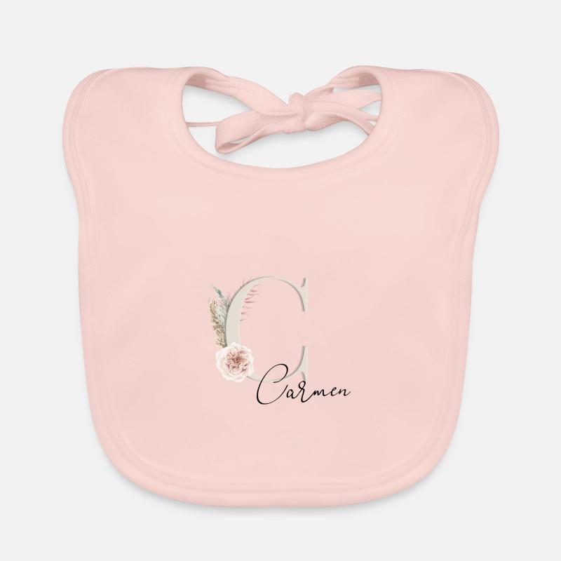 Carmen! Nom Boho Bavoir bio Bébé