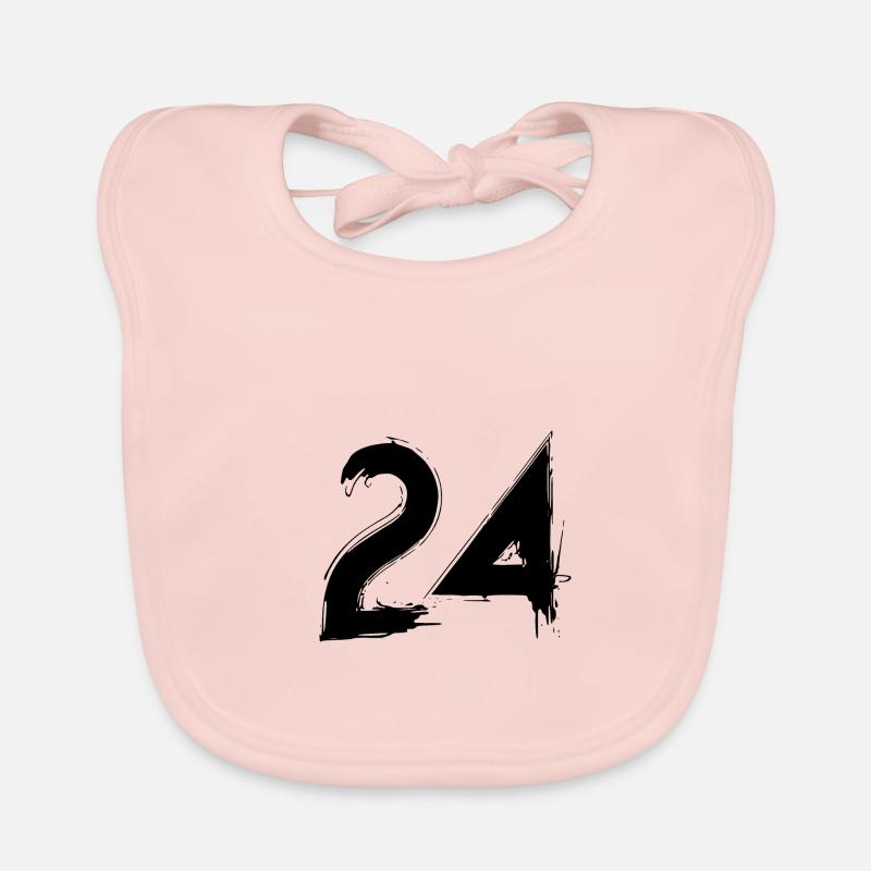 The Twenty-Four Organic Baby Bibs