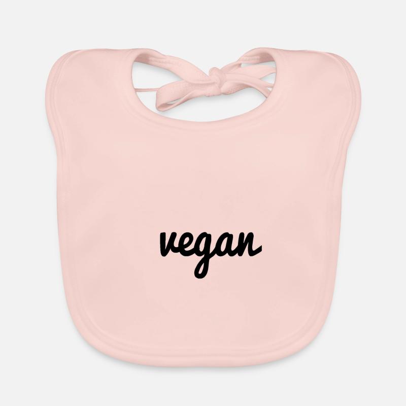 vegan - Baby Bio-Lätzchen - Rose