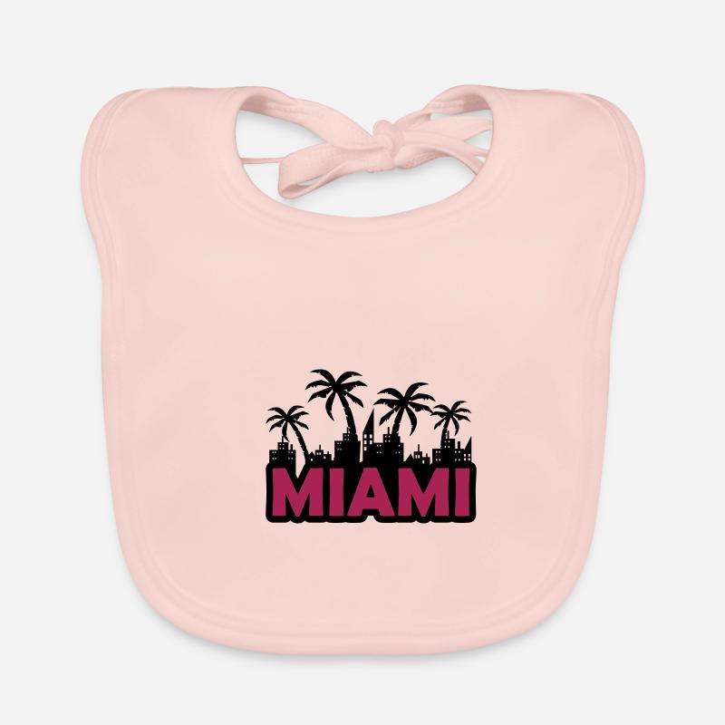Miami Organic Baby Bibs