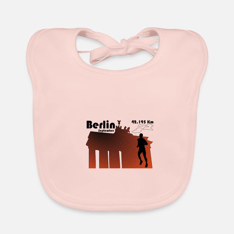 Berliner Marathon Baby Bio-Lätzchen